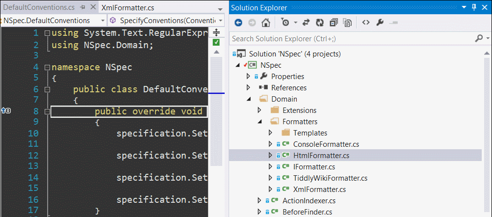 Search and Filter in Solution Explorer - Visual Studio Tips and Tricks