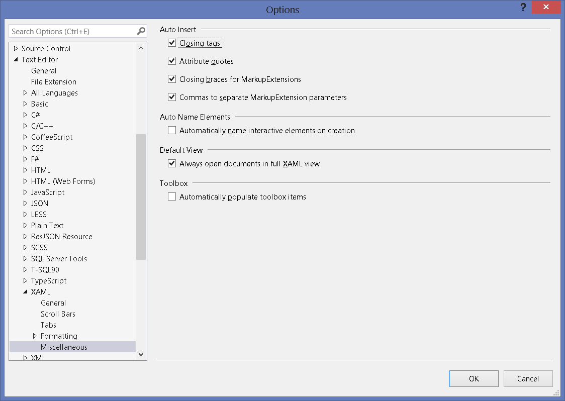 Speed up the XAML editor in Visual Studio - Visual Studio Tips and Tricks